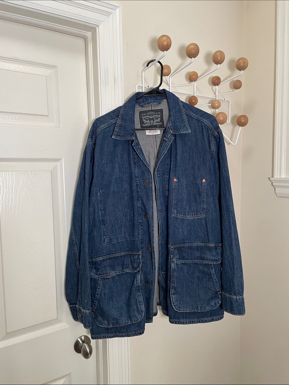 Levi's Pier 99 Jacket Workwear Denim Jacket - Navy - L